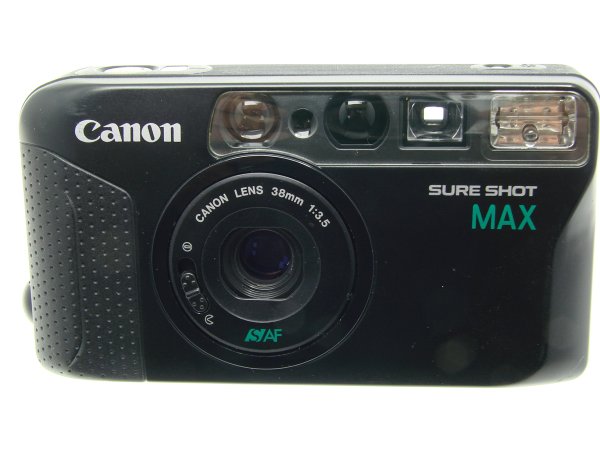 Canon Sure Shot MAX 35mm Film Point & Shoot Compact Camera 38/3.5 SAF Lens
