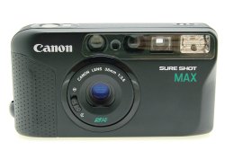 Canon Sure Shot MAX 35mm Film Point & Shoot Compact Camera 38/3.5 SAF Lens
