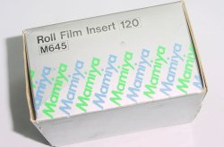 Mamiya M645 120 Roll Film Insert Cassette For M645 1000s M645 J M645