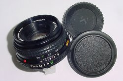 Minolta 45mm f/2 MD Rokkor Pancake Standard Manual Focus Lens