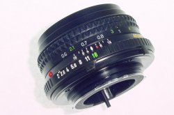 Minolta 45mm f/2 MD Rokkor Pancake Standard Manual Focus Lens