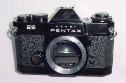 Pentax ES 35mm SLR Film Manual Camera Body in Black