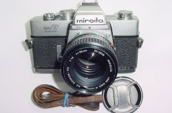 Minolta SRT SUPER 35mm SLR Film Camera + Minolta 50mm F1.4 MD Rokkor-PG Lens