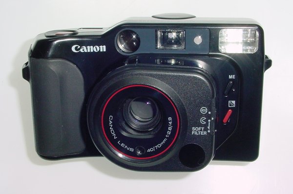 Canon Sure Shot Tele 35mm Film Point & Shoot Camera 40-70mm F2.8-4.9 Zoom Lens