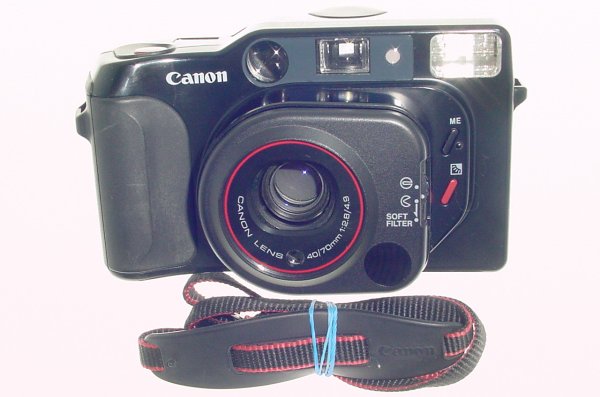 Canon Sure Shot Tele 35mm Film Point & Shoot Camera 40-70mm F2.8-4.9 Zoom Lens