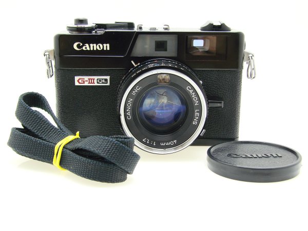 Canon Canonet QL17 G-III QL 35mm Film Rangefinder Camera 40mm F/1.7 Lens
