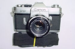 Canon FP 35mm Film Manual Camera with Canon 50mm F/1.8 FL Lens