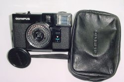 Olympus PEN EF 35mm Film Half Frame Camera with 28mm f/3.5 D.Zuiko Lens