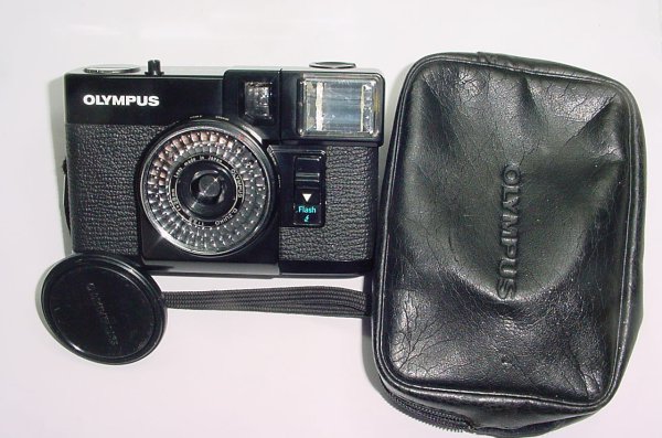 Olympus PEN EF 35mm Film Half Frame Camera with 28mm f/3.5 D.Zuiko Lens