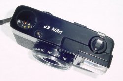 Olympus PEN EF 35mm Film Half Frame Camera with 28mm f/3.5 D.Zuiko Lens