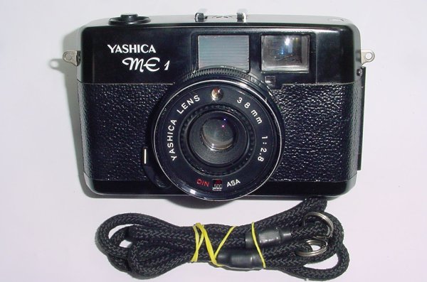 Yashica ME 1 35mm Film Compact Point & Shoot Camera with 38mm F/2.8 Lens
