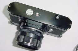 Pentax SPOTMATIC SP 35mm Film SLR Camera + Super-Takumar 55/1.8 Lens in Black