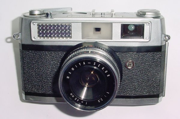 Mamiya Rank 35mm Film Rangefinder Manual Camera + 40mm f/2.8 Lens
