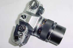 Olympus OM10 35mm Film SLR Manual Camera with 135/3.5 E.Zuiko Auto-T Lens + MA