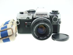 Olympus OM10 35mm Film SLR Manual Camera with 50/1.8 Zuiko Lens + MA