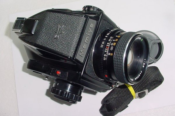 Mamiya M645J Medium Format SLR Camera with Mamiya 80mm F/2.8 Lens
