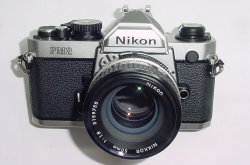 Nikon FM2 35mm Film SLR Manual Camera + Nikon 50mm F/1.8 AIs Nikkor Lens
