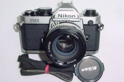 Nikon FM2 35mm Film SLR Manual Camera + Nikon 50mm F/1.8 AIs Nikkor Lens