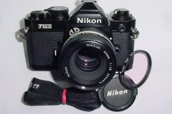 Nikon FM2 35mm Film SLR Manual Camera + Nikon 50mm F/1.8 AIs Nikkor Lens