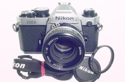 Nikon FM2 35mm Film SLR Manual Camera + Nikon 50mm F/1.8 AI Nikkor Lens