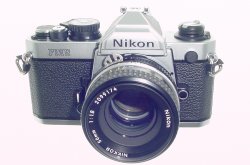 Nikon FM2 35mm Film SLR Manual Camera + Nikon 50mm F/1.8 AI Nikkor Lens