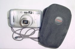 Canon Sure Shot 130u SAF 35mm Film Point & Shoot Camera with 38-130mm Lens