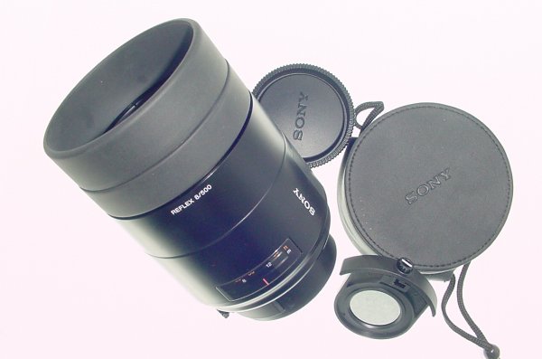 Sony 500mm F/8 Reflex Mirror AF Lens For A-Mount & Minolta AF