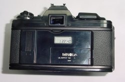 Minolta X-700 35mm Film SLR Manual Camera + 50/1.7 MD Lens + Data Back