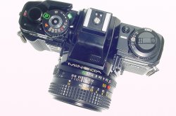 Minolta X-700 35mm Film SLR Manual Camera + Minolta 50mm F/1.7 MD Lens