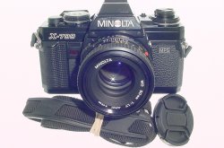 Minolta X-700 35mm Film SLR Manual Camera + Minolta 50mm F/1.7 MD Lens