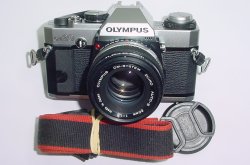 Olympus OM20 35mm Film SLR Manual Camera with Olympus 50/1.8 Zuiko Lens