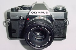 Olympus OM20 35mm Film SLR Manual Camera with Olympus 50/1.8 Zuiko Lens