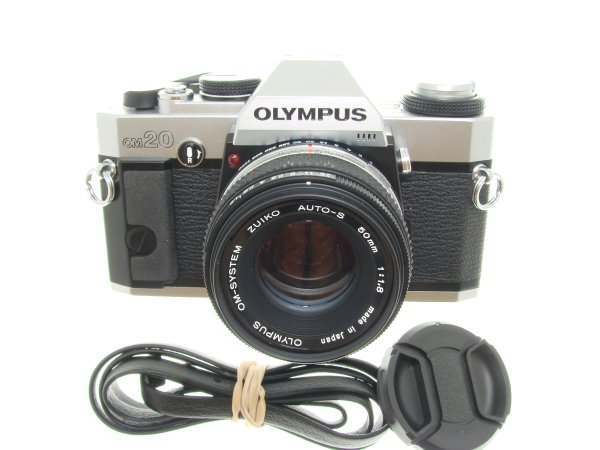 Olympus OM20 35mm Film SLR Manual Camera with Olympus 50/1.8 Zuiko Lens