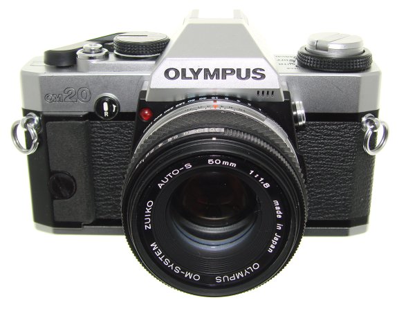 Olympus OM20 35mm Film SLR Manual Camera with Olympus 50/1.8 Zuiko Lens