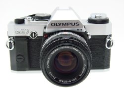 Olympus OM20 35mm Film SLR Manual Camera with Olympus 50/1.8 Zuiko Lens