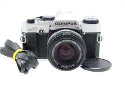 Olympus OM20 35mm Film SLR Manual Camera with Olympus 50/1.8 Zuiko Lens