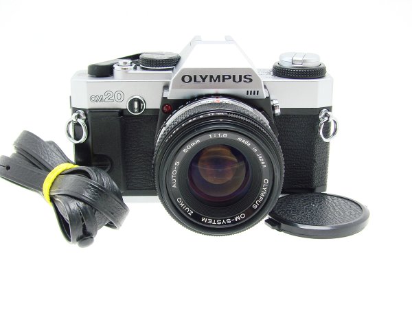 Olympus OM20 35mm Film SLR Manual Camera with Olympus 50/1.8 Zuiko Lens