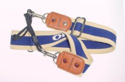 Olympus White & Blue Wide Shoulder Strap
