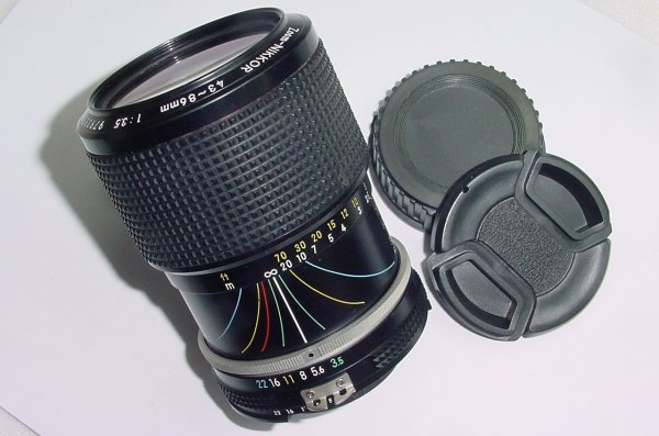 Nikon 43-86mm F/3.5 AI NIKKOR Zoom Manual Focus Lens