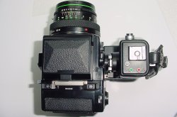 Bronica ETRSi SLR 6 x 4.5 Camera + Zenzanon-PE 75/2.8 Lens and ETR Motor Drive E