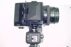 Bronica ETRSi SLR 6x4.5 Camera + Zenzanon 75/2.8 E II Lens and ETR Motor Drive E