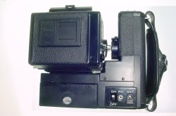 Bronica ETRSi SLR 6x4.5 Camera + Zenzanon 75/2.8 E II Lens and ETR Motor Drive E