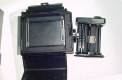 Bronica ETRSi SLR 6x4.5 Camera + Zenzanon 75/2.8 E II Lens and ETR Motor Drive E
