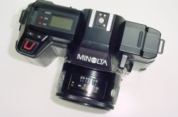 Minolta 5000 AF Date 35mm Film SLR Camera with Minolta 50mm f/1.7 AF Lens