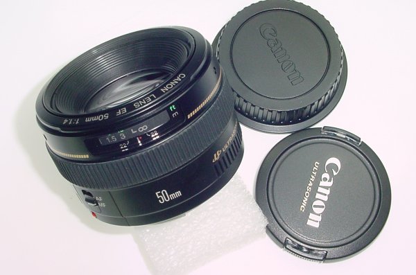 Canon 50mm F/1.4 EF USM Auto & Manual Focus Standard Lens