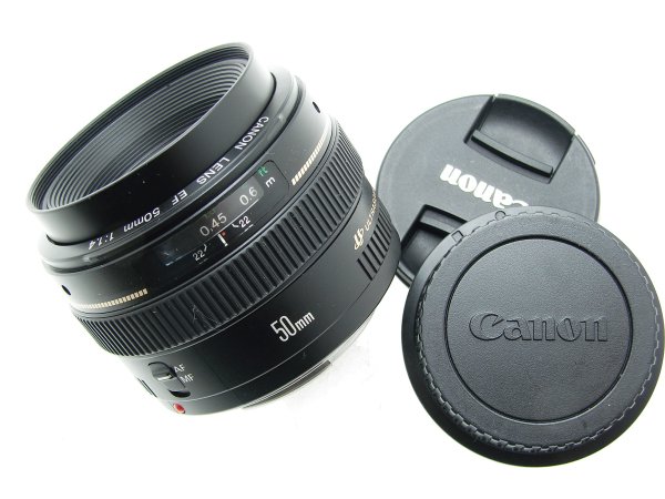 Canon 50mm F/1.4 EF USM Auto & Manual Focus Standard Lens
