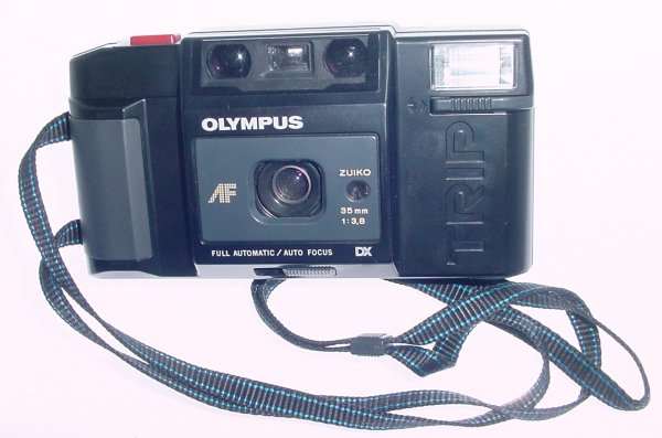 Olympus Trip AF MD 35mm Film Point & Shoot Camera 35/3.8 Lens