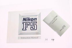 Nikon F5 Instruction Manual + Custom Setting Pocket Guide