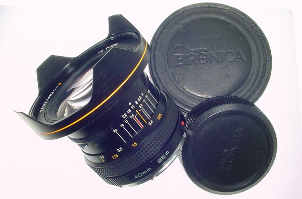 Zenza Bronica Zenzanon-S 40mm f4 Wide Angle Lens for SQ SQ-B SQ-A SQ-Ai SQ-Am