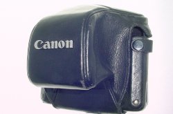 Canon Black Leather Case ACT./A for Canon A Series with Canon Winder A